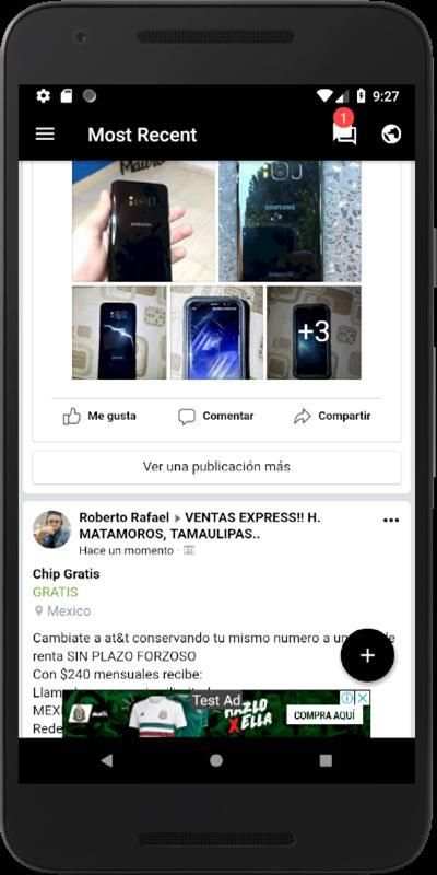 Material For Facebook स्क्रीनशॉट 6