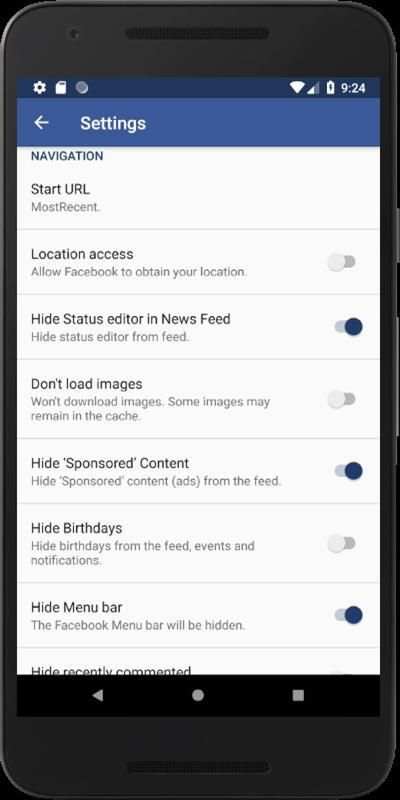 Material For Facebook screenshot 9