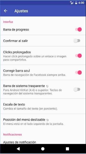 Material For Facebook स्क्रीनशॉट 2