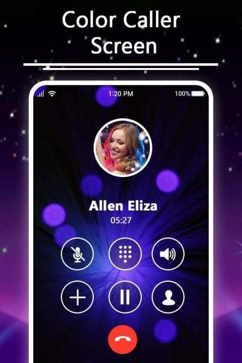 Color Caller Screen – Color Your incoming Call 2 تصوير الشاشة