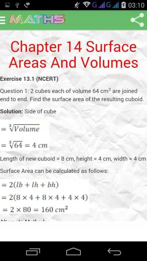 Class 10 Maths Solutions screenshot 2
