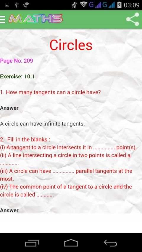 Class 10 Maths Solutions screenshot 3