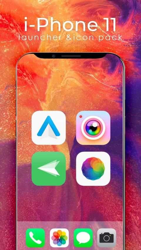 Launcher & Theme for i-Phone 11 screenshot 2