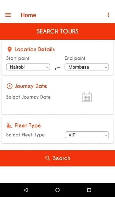 Komiuta - Online Bus & Shuttle Ticket Booking स्क्रीनशॉट 2