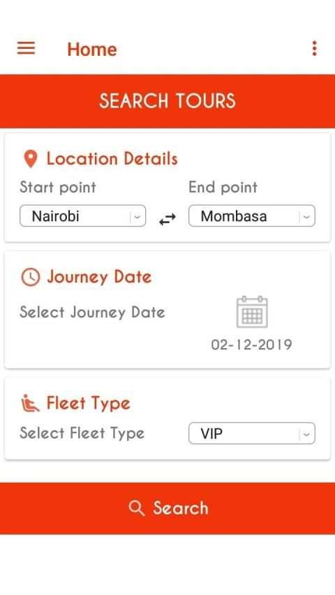 Komiuta - Online Bus & Shuttle Ticket Booking स्क्रीनशॉट 6