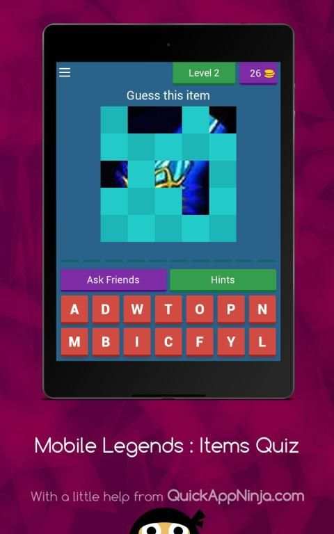 Mobile Legends : Items Quiz screenshot 4