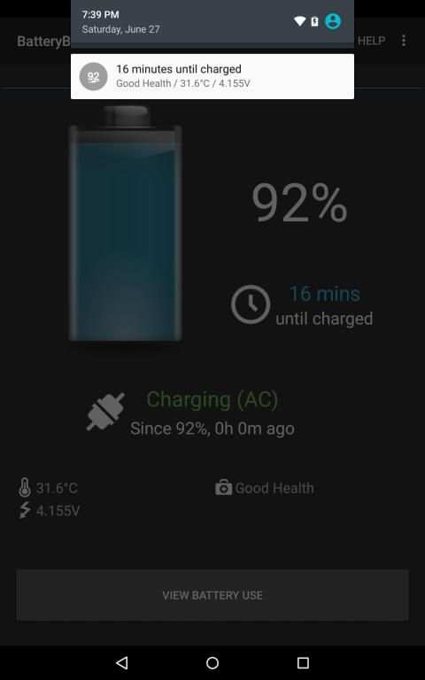 BatteryBot Battery Indicator स्क्रीनशॉट 3
