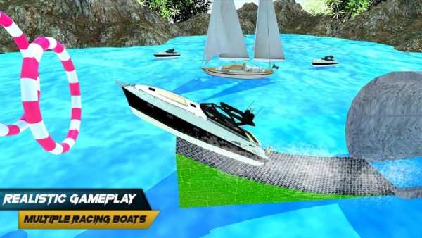 Top Speed Boat Racing Simulator 2019 screenshot 1