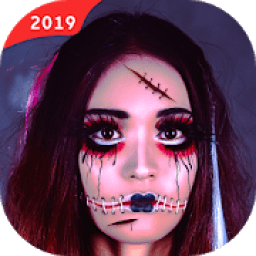 Halloween Makeup Photo Editor 2019 आइकन