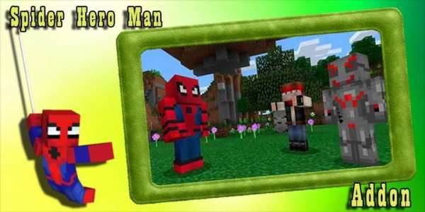 Spider Hero Man Mod for MCPE screenshot 2