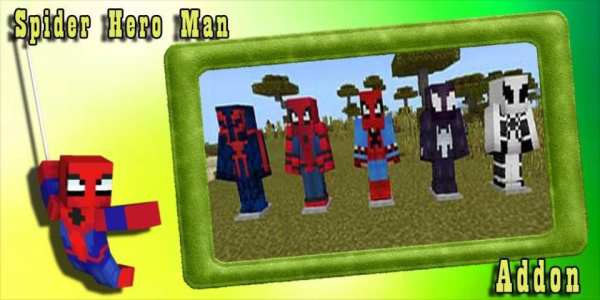 Spider Hero Man Mod for MCPE screenshot 1