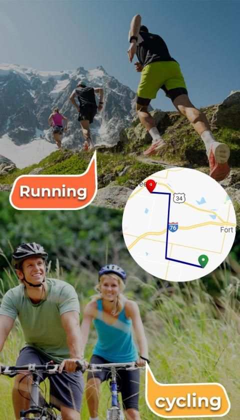 Super GPS Compass Map for Android 2019 स्क्रीनशॉट 3