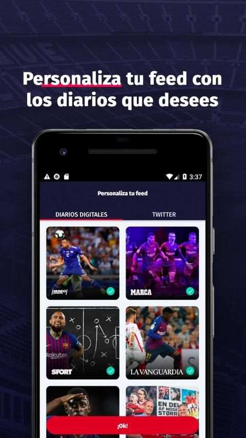 Noticias FC Barcelona - Flipr Barça screenshot 2