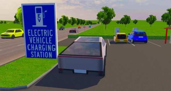 Electric Car Driving Simulator 2020 स्क्रीनशॉट 2
