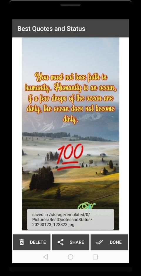 Picture Quotes Creator - Best Quotes and Status स्क्रीनशॉट 2