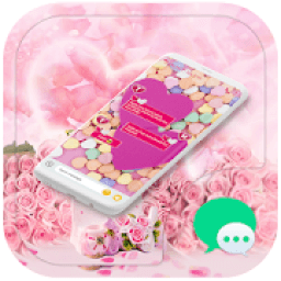 Messenger SMS - Color Love Theme SMS आइकन