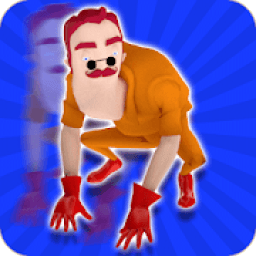 Neighbor Stickman Super hero House gangster Fight icon