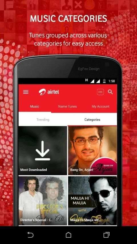 Airtel Hellotunes स्क्रीनशॉट 5
