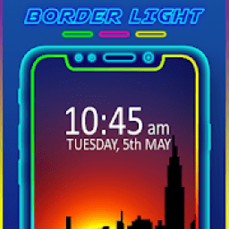 Border Light Wallpaper - LED Color Live आइकन