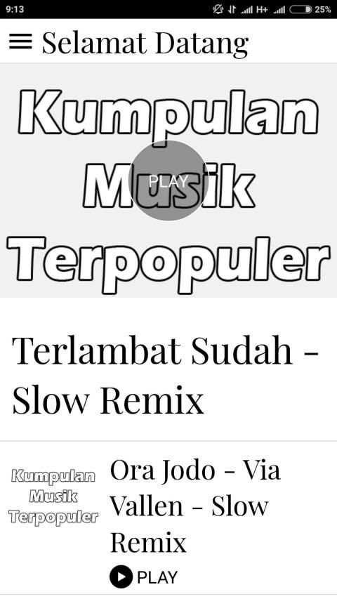 Kumpulan Lagu Populer screenshot 1