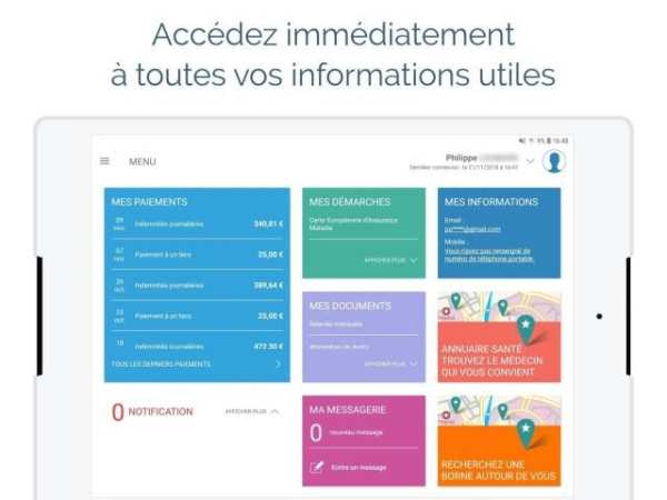 ameli, l'Assurance Maladie screenshot 9