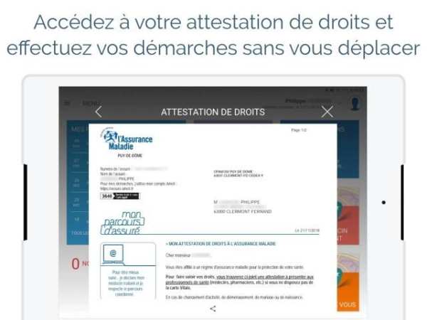 ameli, l'Assurance Maladie screenshot 2