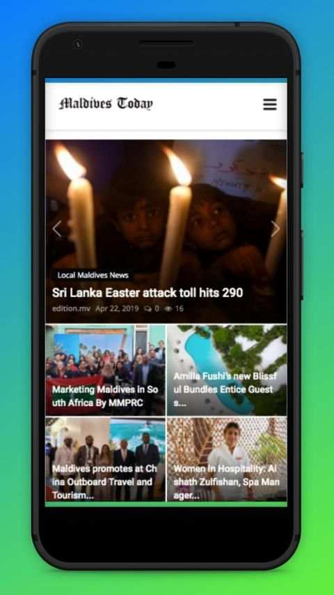 Maldives Today स्क्रीनशॉट 2
