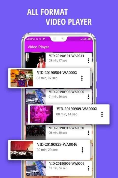 Video player स्क्रीनशॉट 4