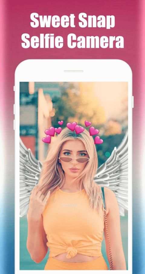 Sweet Snap Selfie Camera स्क्रीनशॉट 8