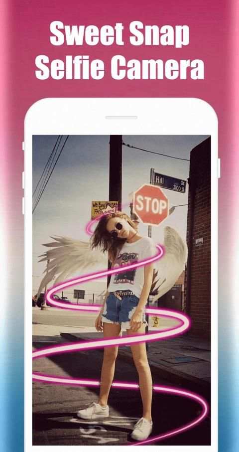 Sweet Snap Selfie Camera स्क्रीनशॉट 3
