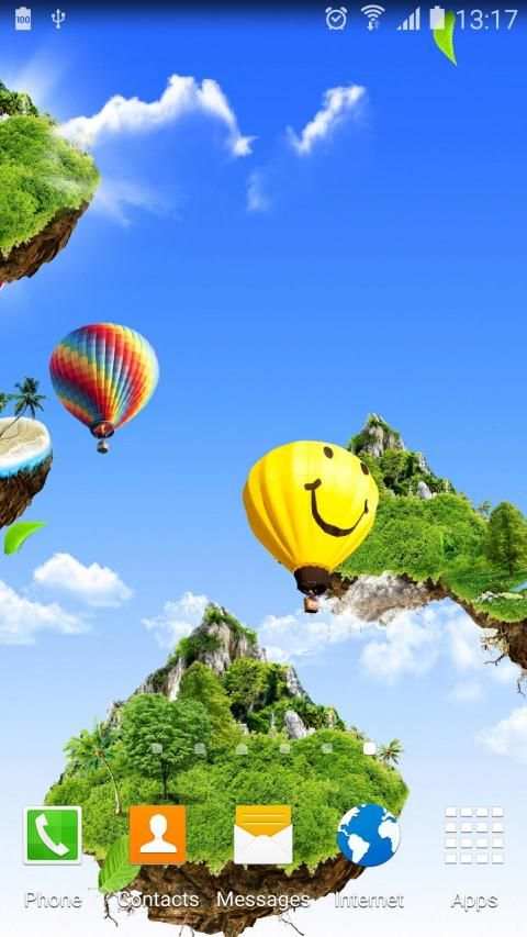 Flying Islands Live Wallpaper screenshot 5