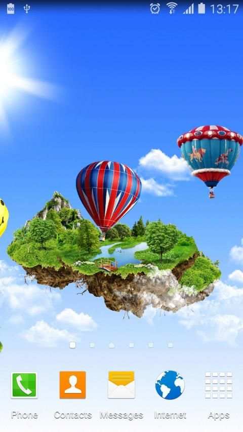Flying Islands Live Wallpaper screenshot 6