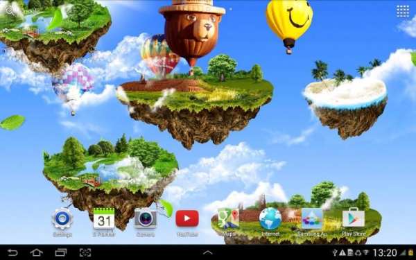 Flying Islands Live Wallpaper screenshot 3