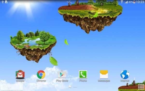 Flying Islands Live Wallpaper screenshot 1