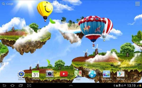 Flying Islands Live Wallpaper screenshot 4