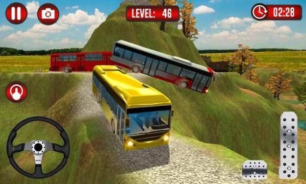 Heavy Bus Racing Uphill Climb - Mountain Driving screenshot 1