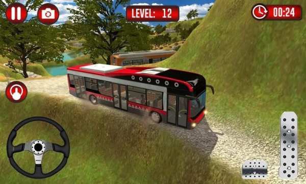 Heavy Bus Racing Uphill Climb - Mountain Driving screenshot 3