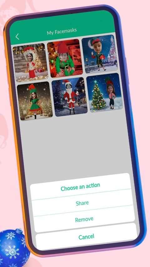 Santa Facemaker | Santa Photo Editor | Xmas face screenshot 3