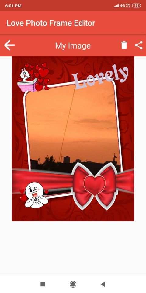 Love Photo Frame Editor screenshot 2