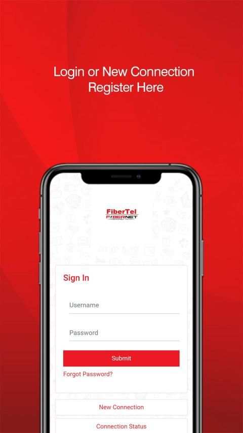 FiberTel FiberNet स्क्रीनशॉट 2