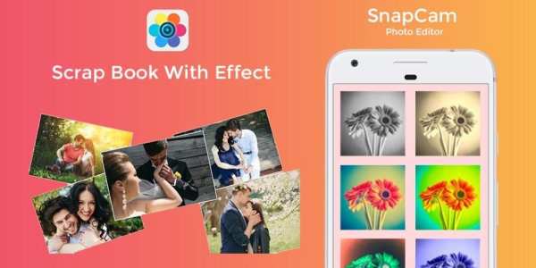 SnapCam - Free Photo Editor & Collage Maker स्क्रीनशॉट 1
