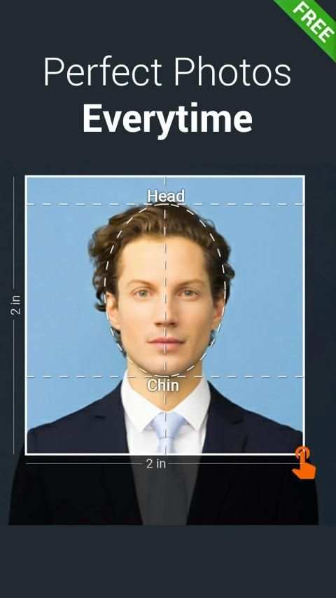 Passport Photo ID Maker Studio - ID Photo Editor स्क्रीनशॉट 2