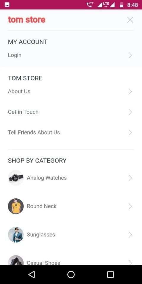 Tom store स्क्रीनशॉट 3