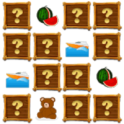 ikon Brain game. Picture Match.