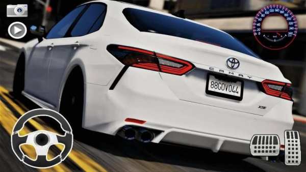 Driving Toyota Camry Racing Simulator स्क्रीनशॉट 1