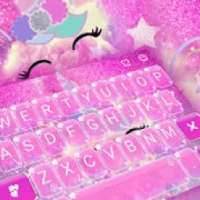 Pink Unicorn Keyboard Theme on 9Apps