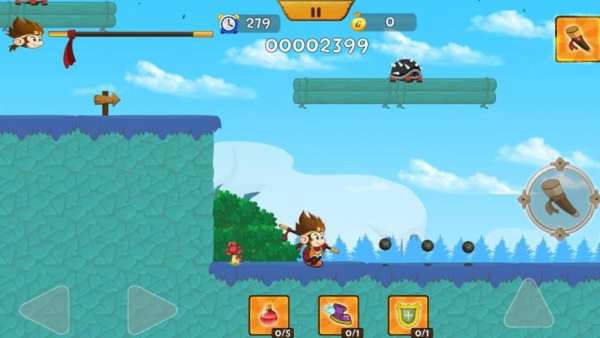 Angry Monk Jungle Adventure स्क्रीनशॉट 3