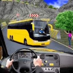 Hill Bus Driving Simulator : Impossible Bus Tracks