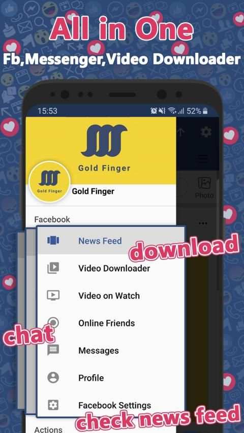 Mini for Facebook & more screenshot 6