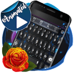 Black music Keyboard Animated आइकन